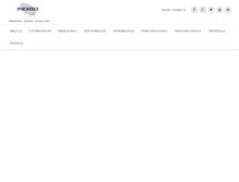Tablet Screenshot of indigoworldwide.com